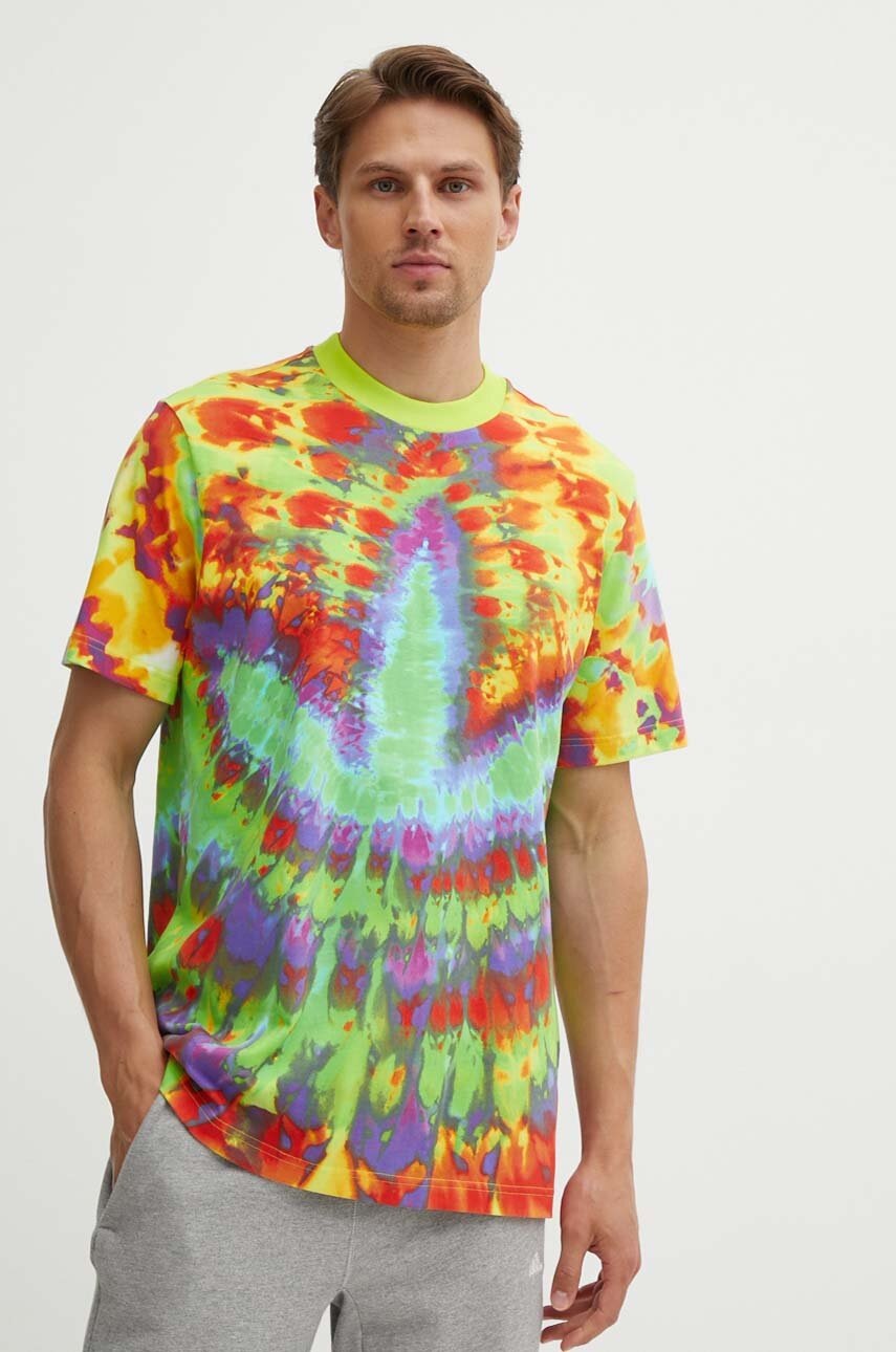 

Памучна тениска adidas Originals в зелено с десен IZ0090, Зелен