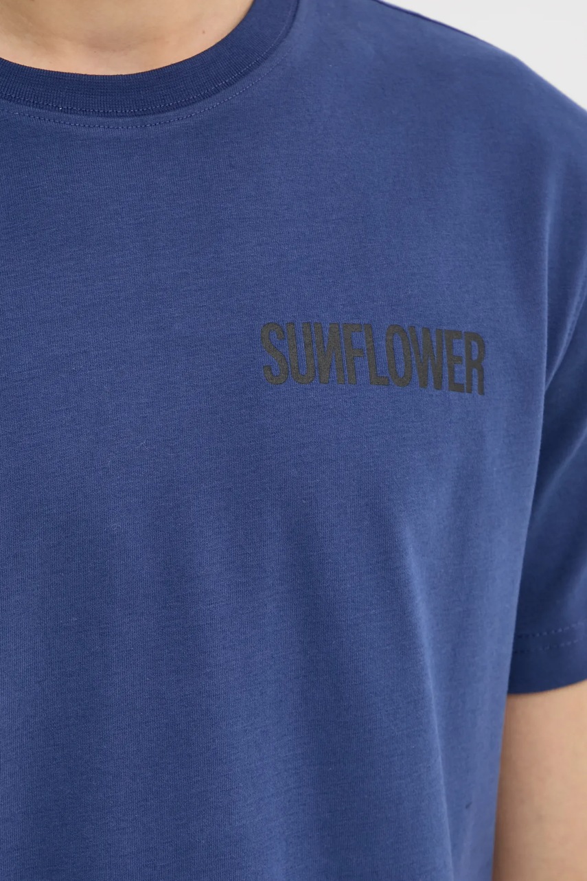 Βαμβακερό μπλουζάκι Sunflower ανδρικό, 2041 φωτογραφία