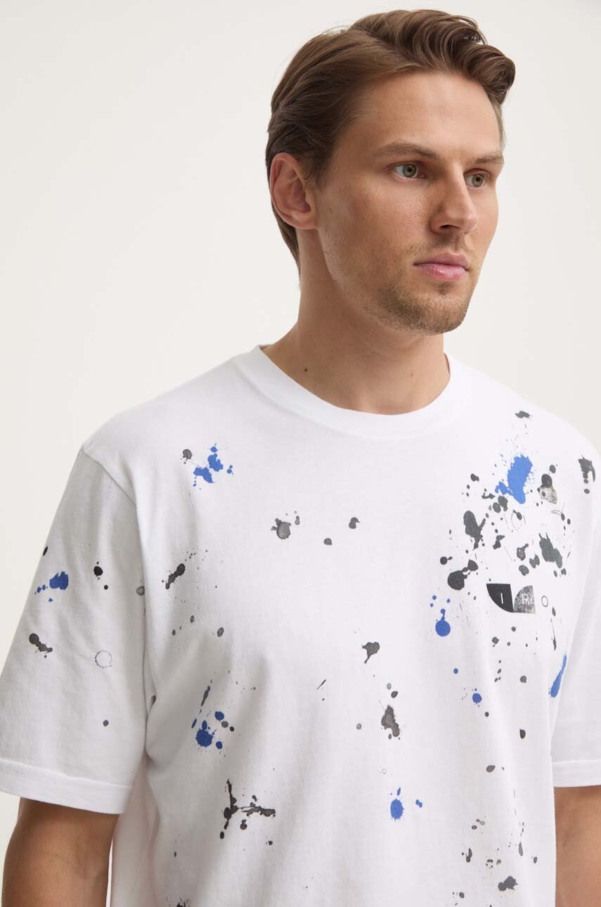 IRO tricou din bumbac barbati, culoarea alb, modelator, MP19EMILIO