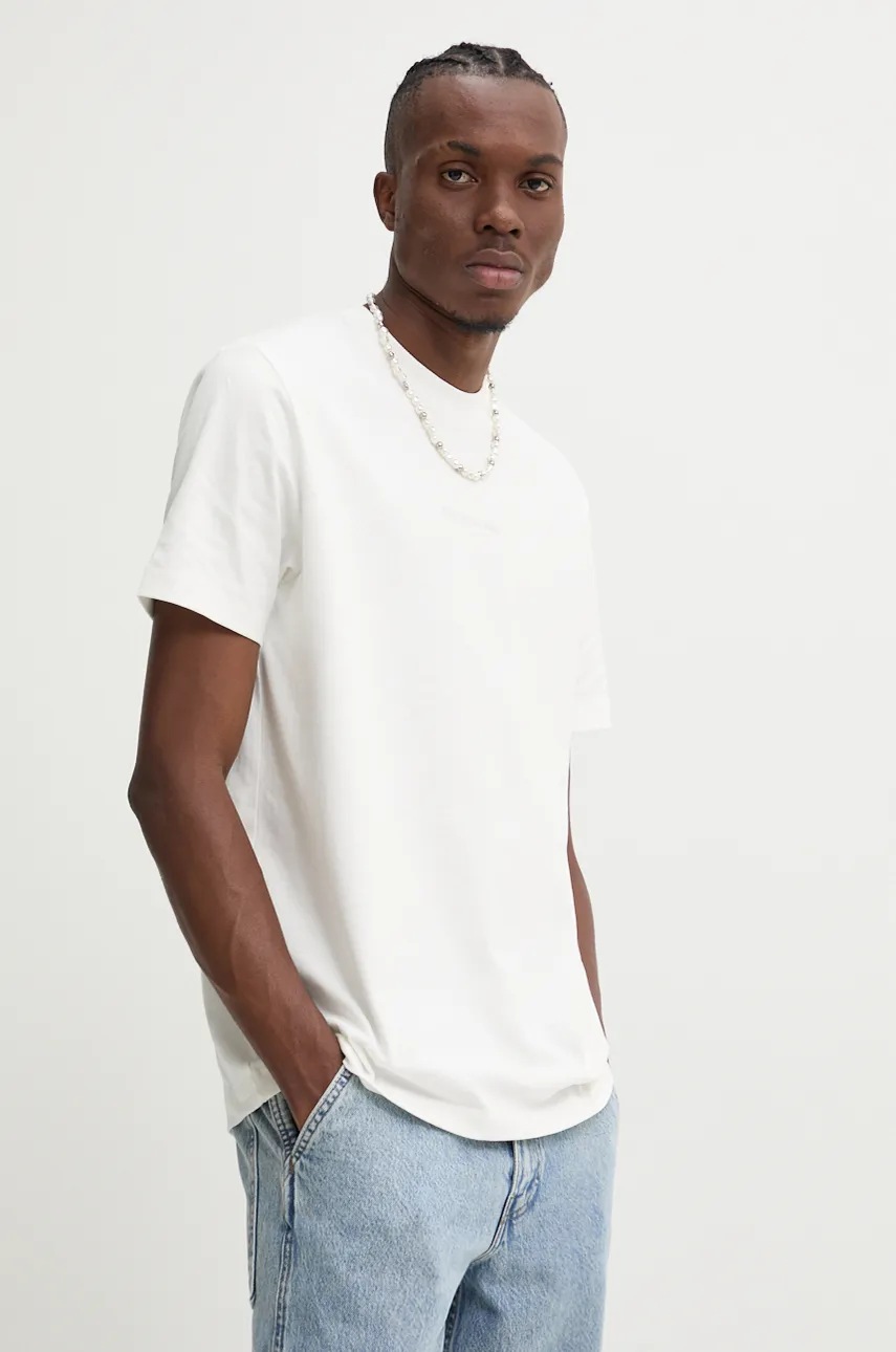 

Памучна тениска Marc O'Polo DENIM в бяло с изчистен дизайн 5000005704, Бял