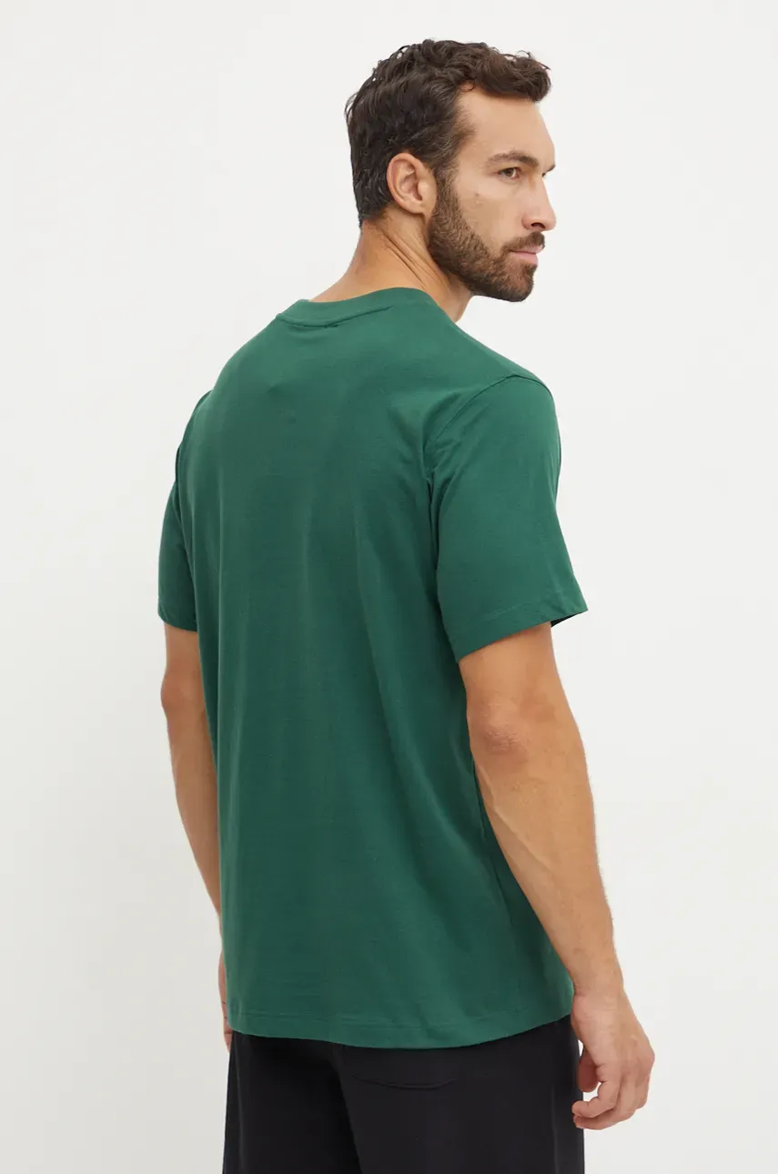 New Balance Tricou Din Bumbac Barbati, Culoarea Verde, Neted, MT41509NWG