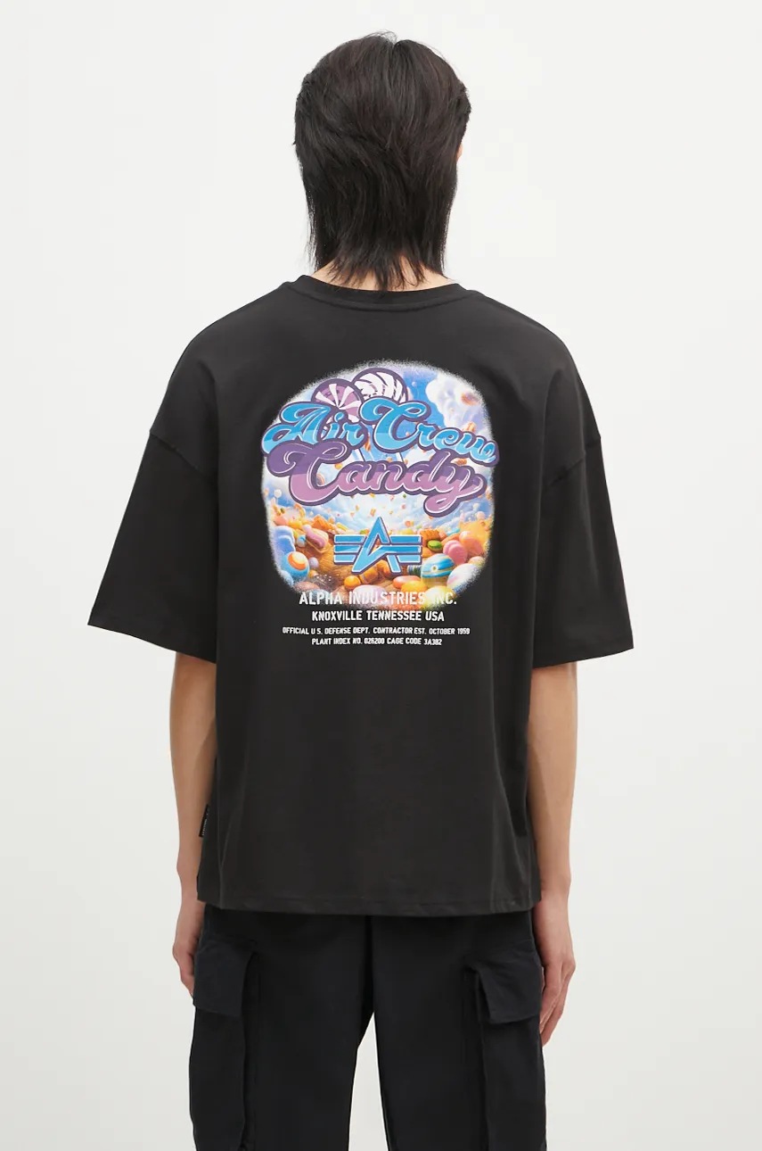 Alpha Industries tricou din bumbac Candy Crew