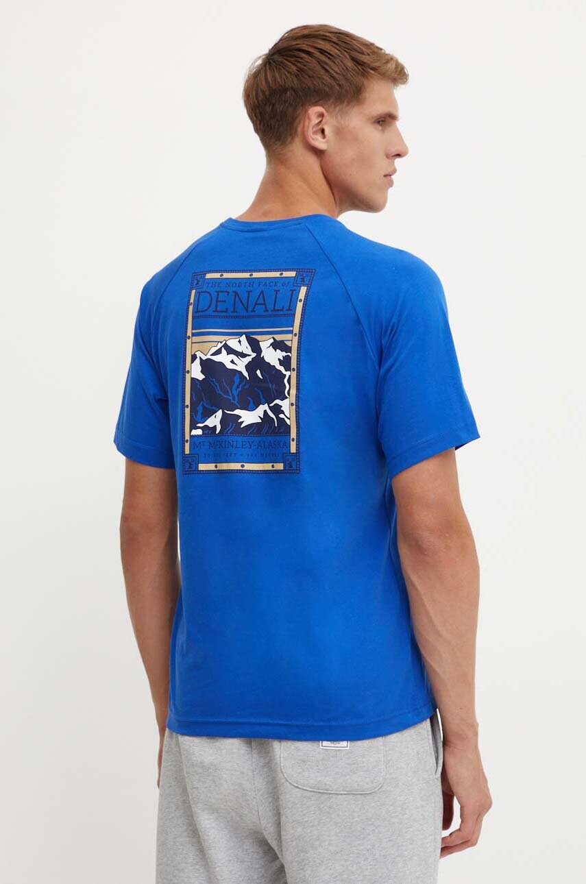 The North Face tricou din bumbac S/S North Faces Tee barbati, cu imprimeu, NF0A87NUCZ61
