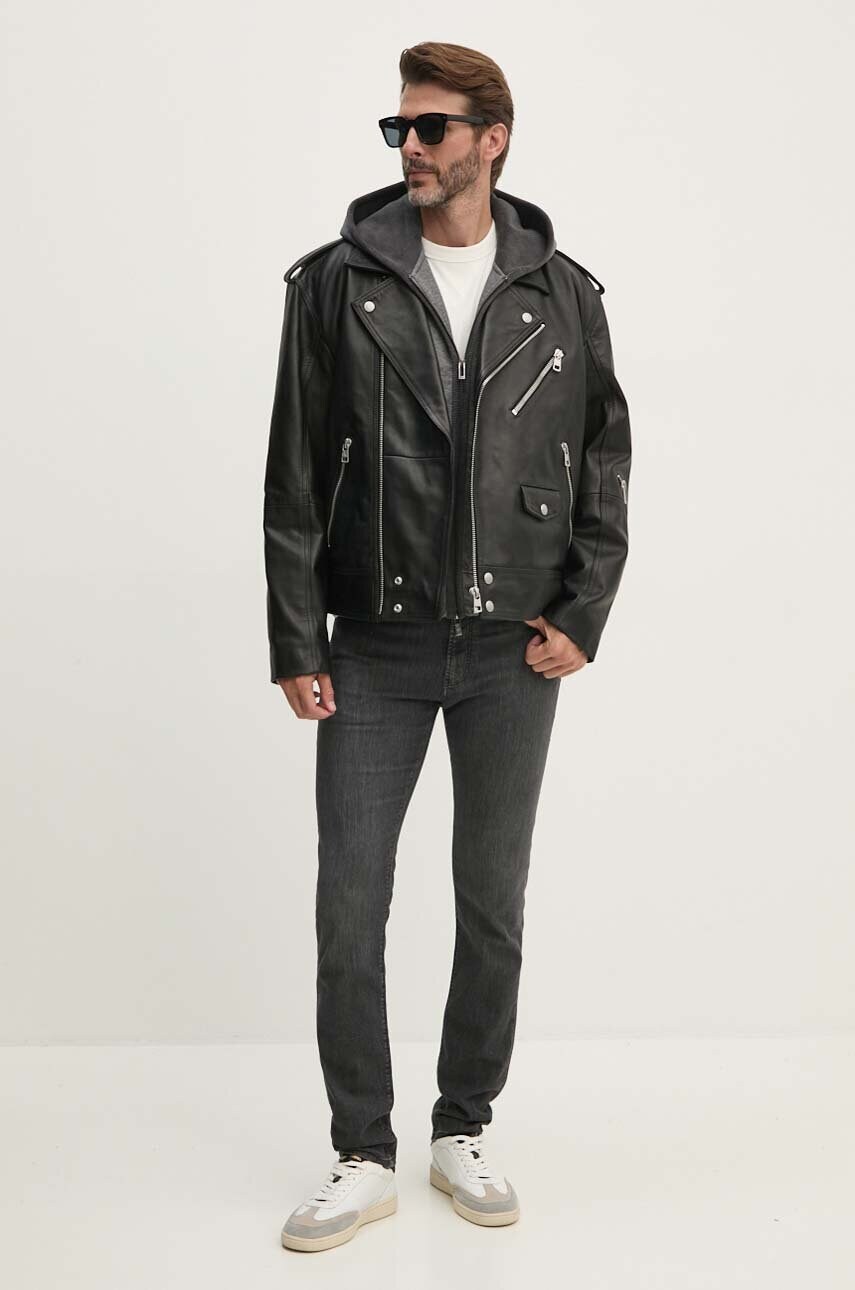 Pepe Jeans pamut póló AUSTIN fehér, férfi, nyomott mintás, PM509631 termék 2. képe