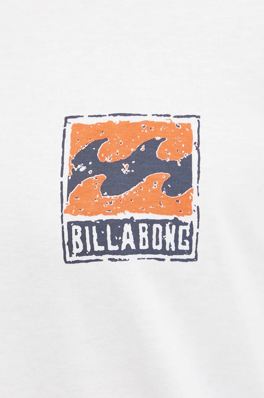 Футболка Billabong Stamp чоловіча колір білий з принтом EBYZT00145 