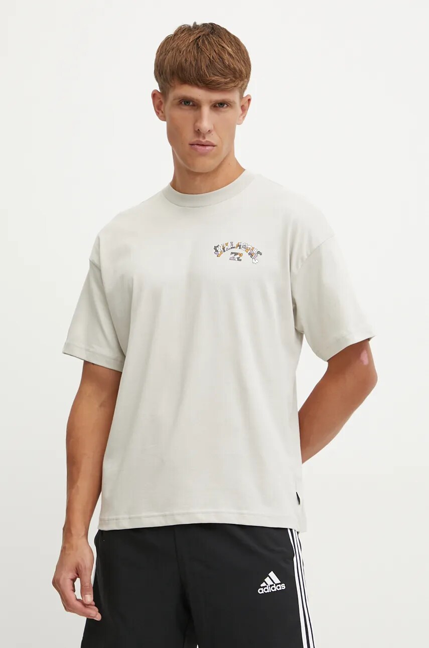 Billabong Μπλουζάκι Billabong Otis Headland χρώμα: μπεζ, UBYZT00615