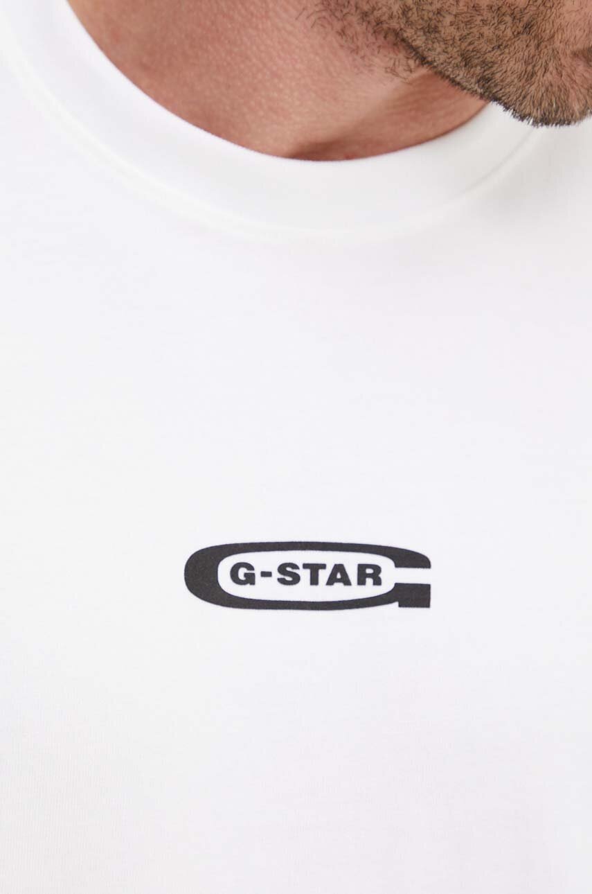 Βαμβακερό μπλουζάκι G-Star φωτογραφία