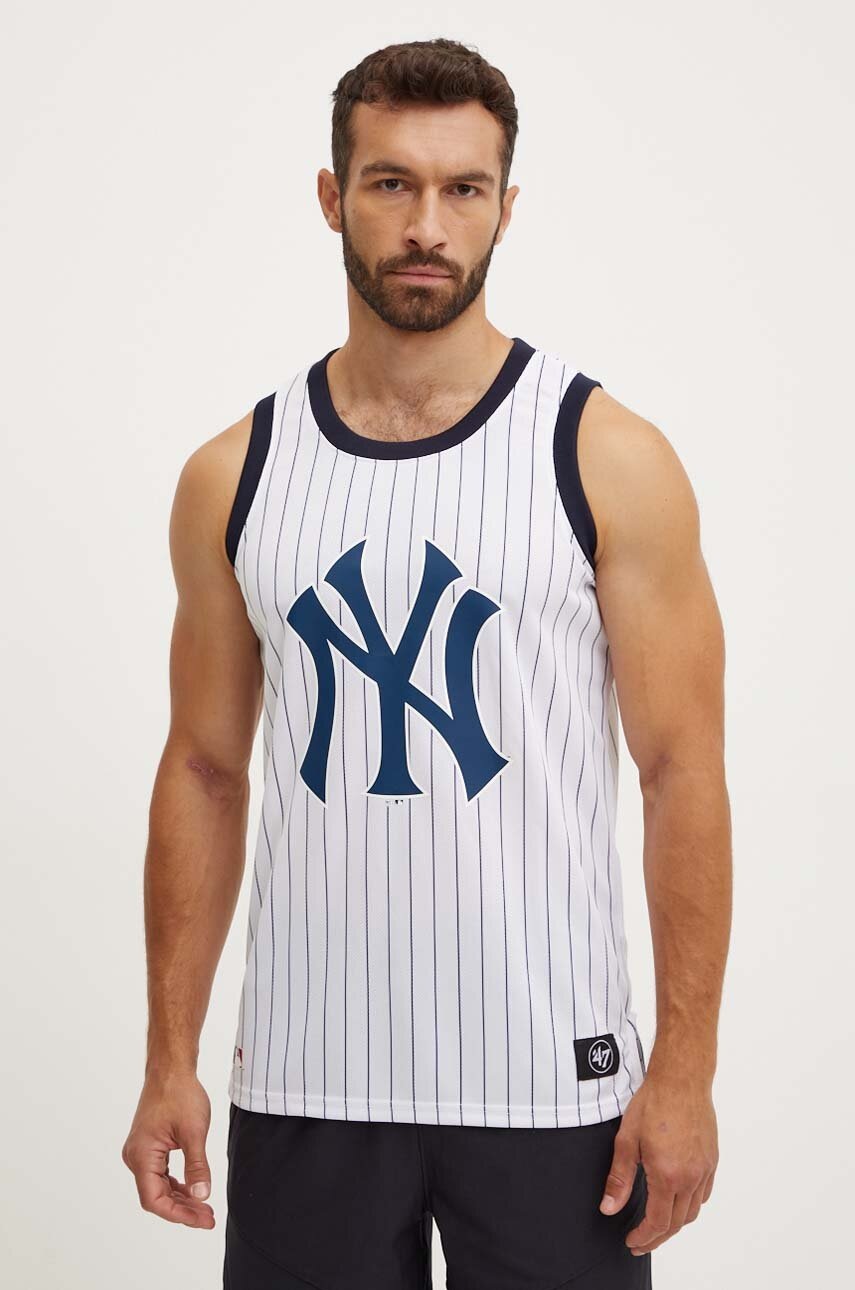 

Тениска 47 brand New York Yankees в бяло B17PMMUHP591814WW, Бял