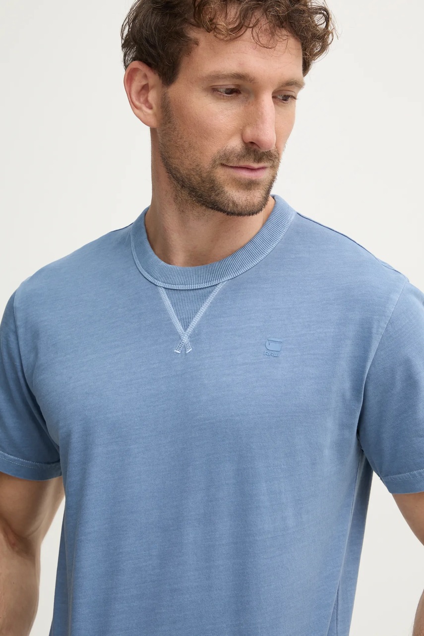 G-Star Raw tricou din bumbac bărbați, uni, D24449-2653