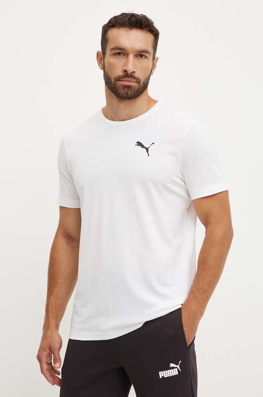 

Тениска Puma в бяло с принт 586726, Бял