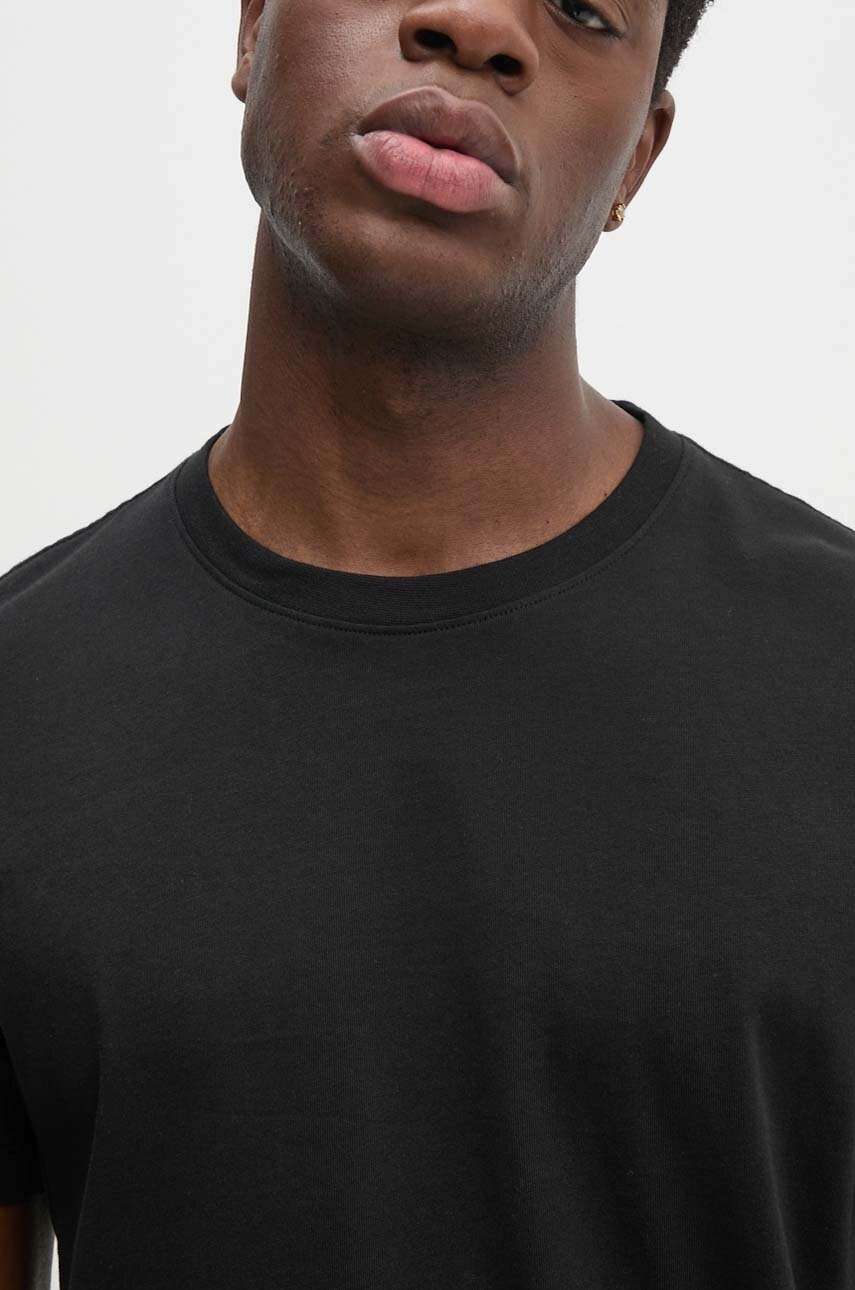 Βαμβακερό μπλουζάκι Calvin Klein Jeans ανδρικό, χρώμα: μαύρο, J30J326159 φωτογραφία