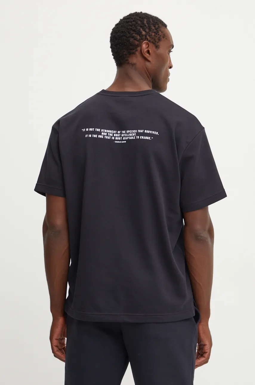 Μπλουζάκι προπόνησης Under Armour Project Rock χρώμα: μαύρο, 1386880 φωτογραφία