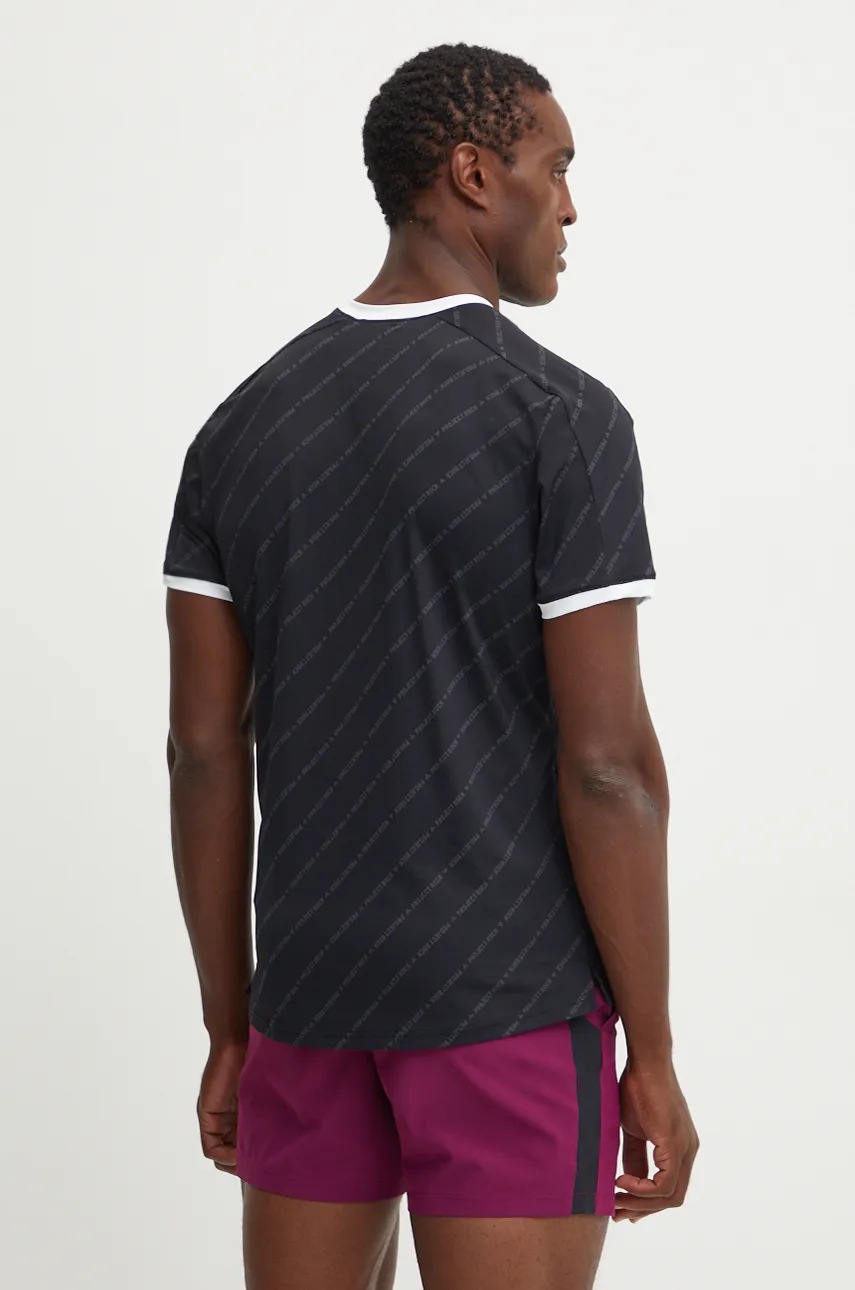 Μπλουζάκι προπόνησης Under Armour Project Rock χρώμα: μαύρο, 1387512 φωτογραφία