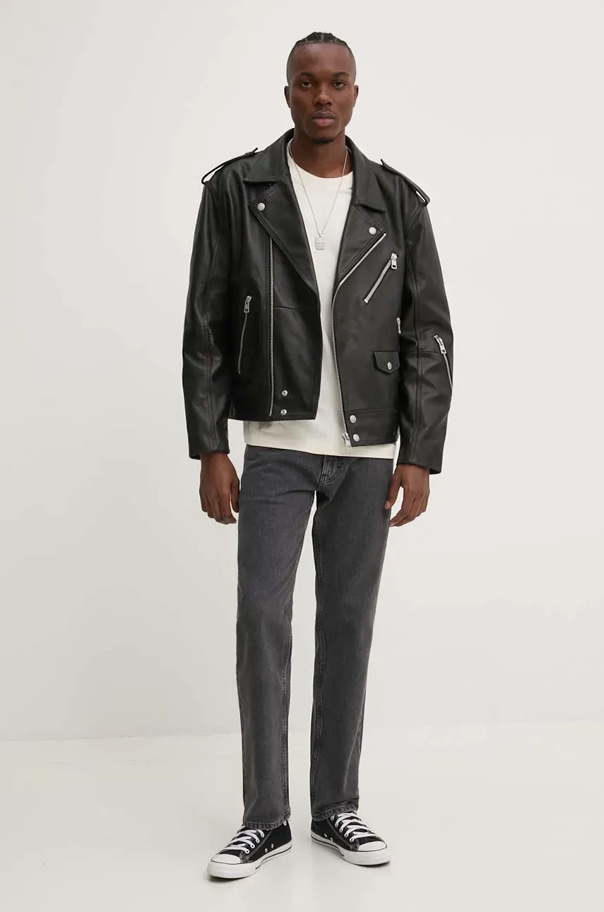 Хлопковая футболка Guess Jeans мужская цвет бежевый с принтом M4BI75 K8FQ4 Хлопковая футболка Guess Jeans мужская цвет бежевый с принтом M4BI75 K8FQ4