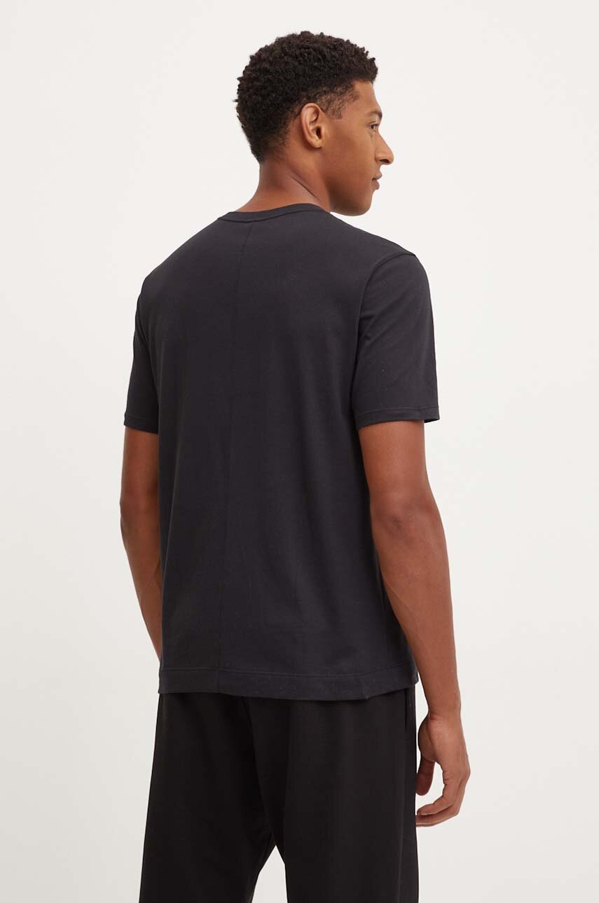 Μπλουζάκι Calvin Klein Performance χρώμα: μαύρο, 00GMF4K142 φωτογραφία