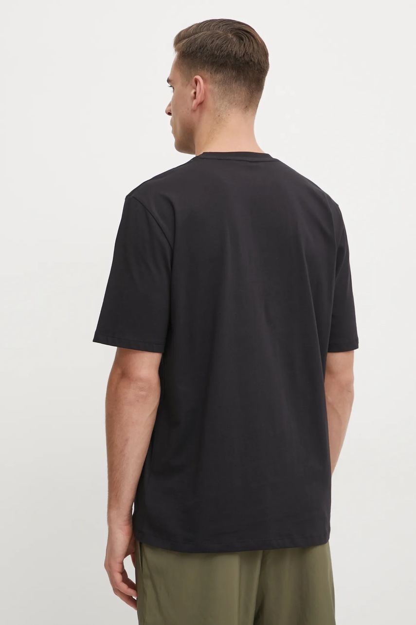 Βαμβακερό μπλουζάκι POC ανδρικό, χρώμα: μαύρο, 61650 φωτογραφία
