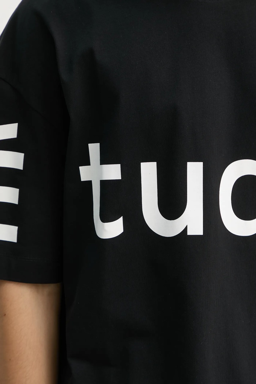 Μπλουζάκι Études Studio χρώμα: μαύρο, H24MMTSH132 φωτογραφία