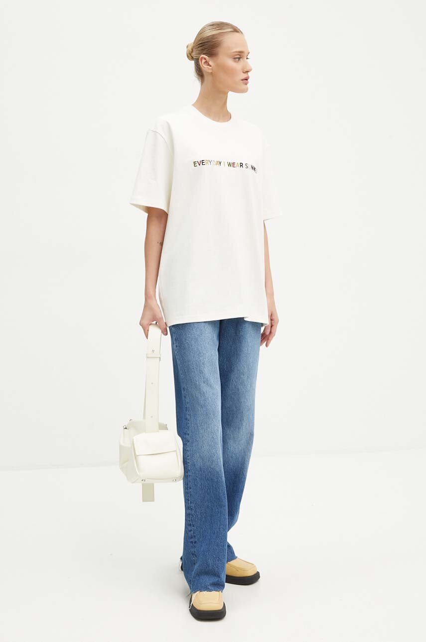 Βαμβακερό μπλουζάκι Sunnei φωτογραφία