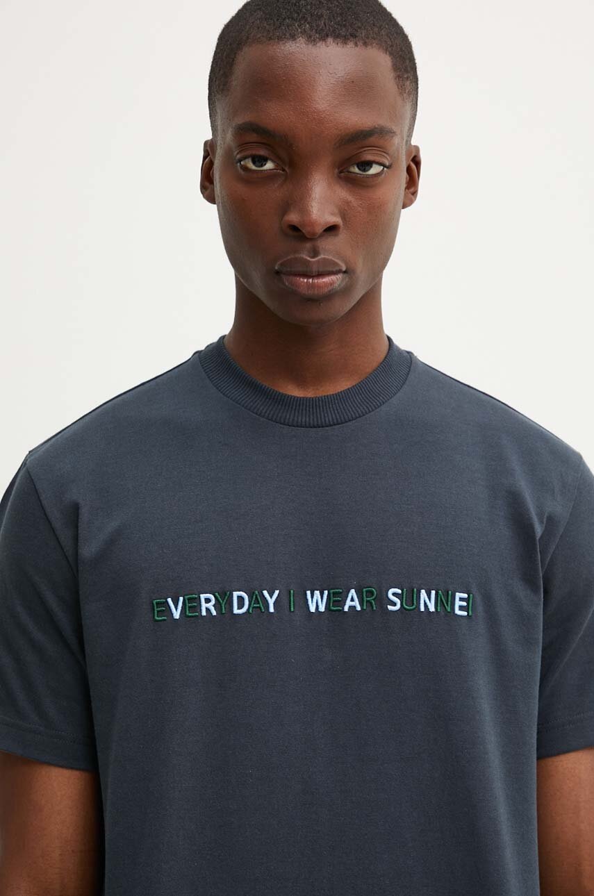 Βαμβακερό μπλουζάκι Sunnei φωτογραφία