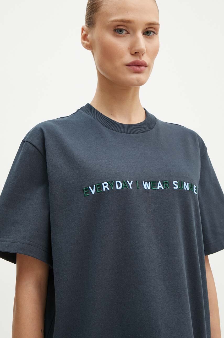 Βαμβακερό μπλουζάκι Sunnei φωτογραφία