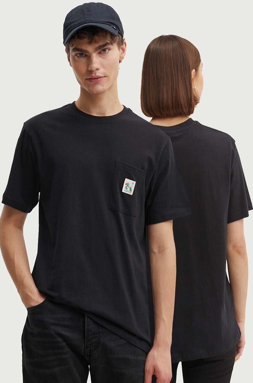 Kaotiko tricou din bumbac culoarea negru, cu imprimeu, AP028-03-G002