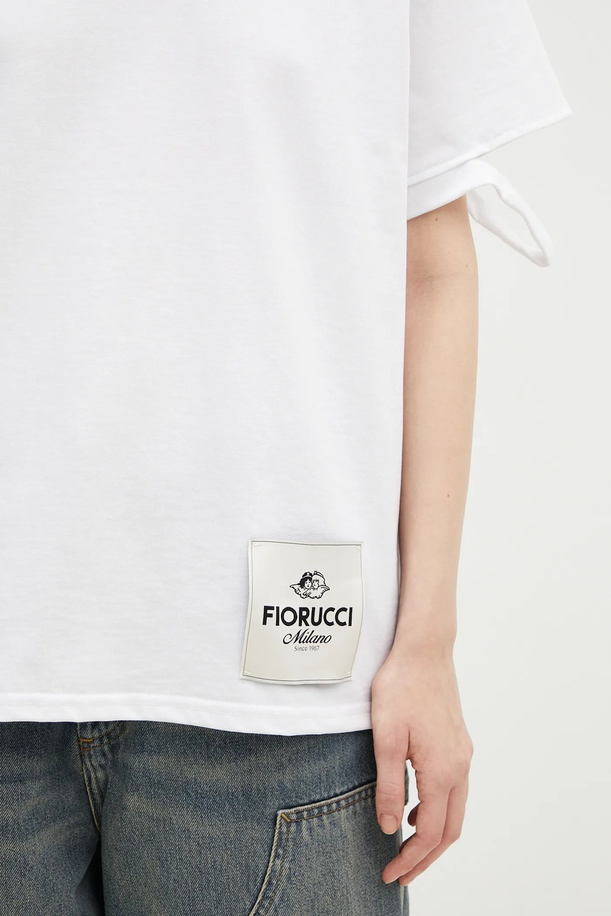 Bavlněné tričko Fiorucci Distressed (obrázek 4)