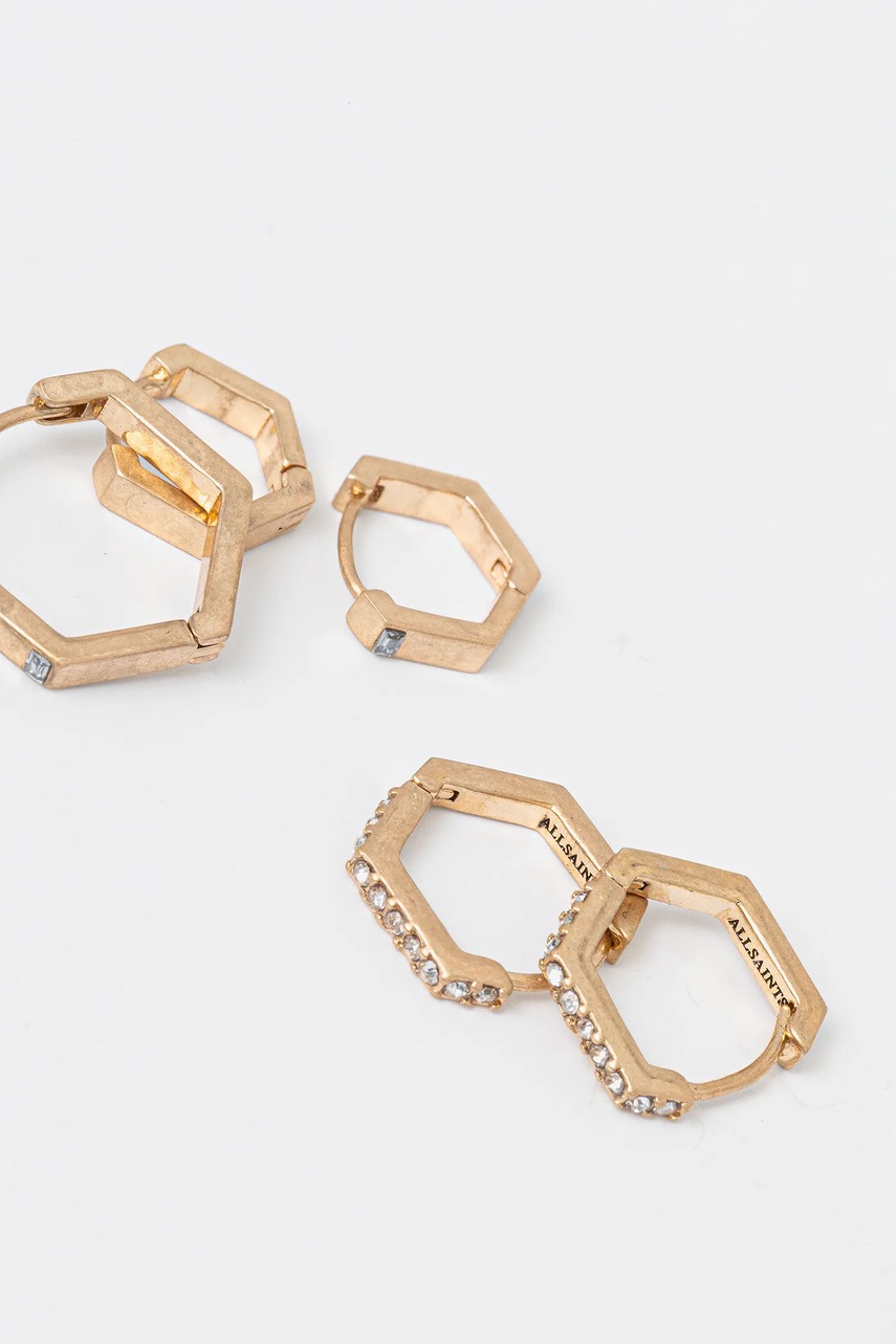 Сережки AllSaints 3 шт 37527083BRS711 Сережки AllSaints 3 шт 37527083BRS711