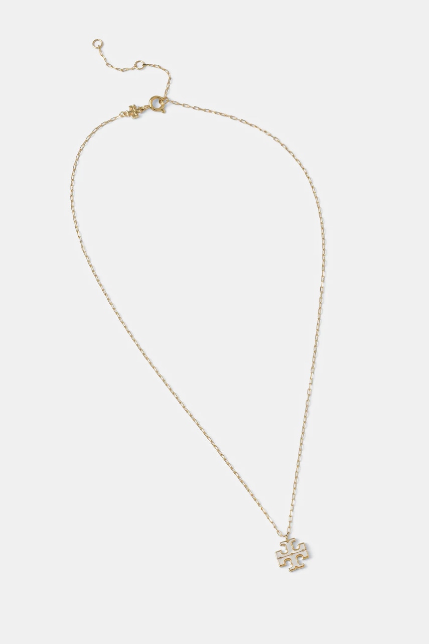 Tory Burch colier placat cu aur Kira 170626-700