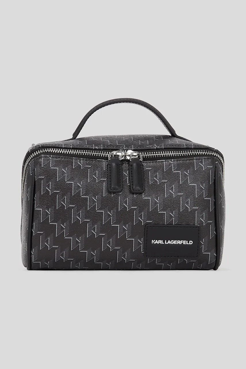 Karl Lagerfeld portfard culoarea negru, A3W32027