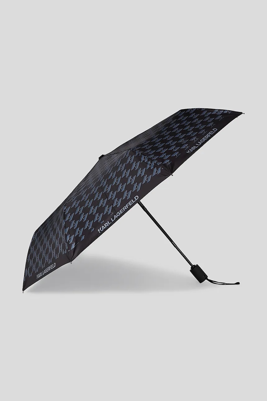 Karl Lagerfeld umbrelă culoarea negru, A3W50003