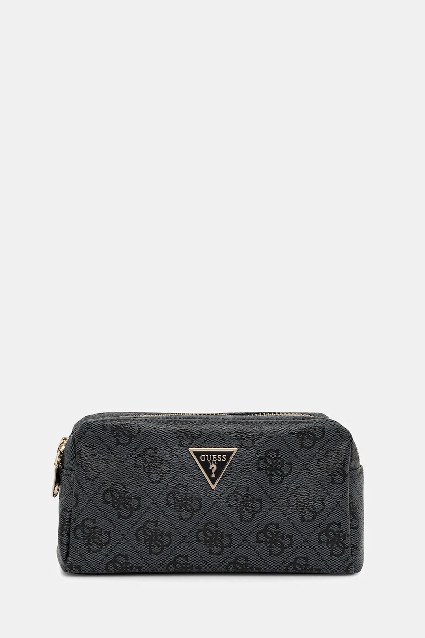 Levně Kosmetická taška Guess ZAMIRA šedá barva, PW7514 P5273