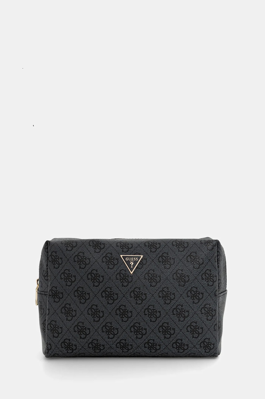 Levně Kosmetická taška Guess ZAMIRA šedá barva, PW7533 P5315