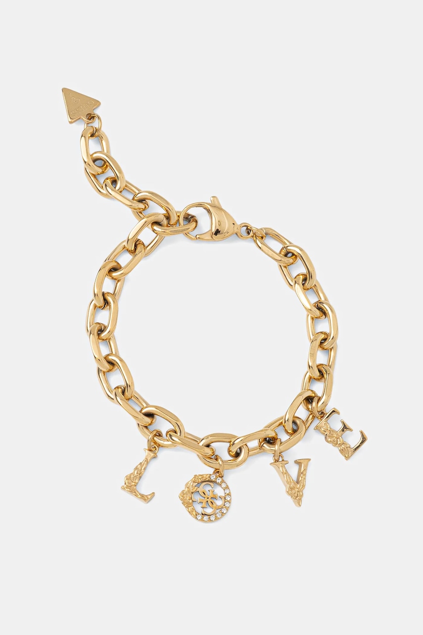 Levně Náramek Guess 4 LOVE dámský, JUBB05 031JW