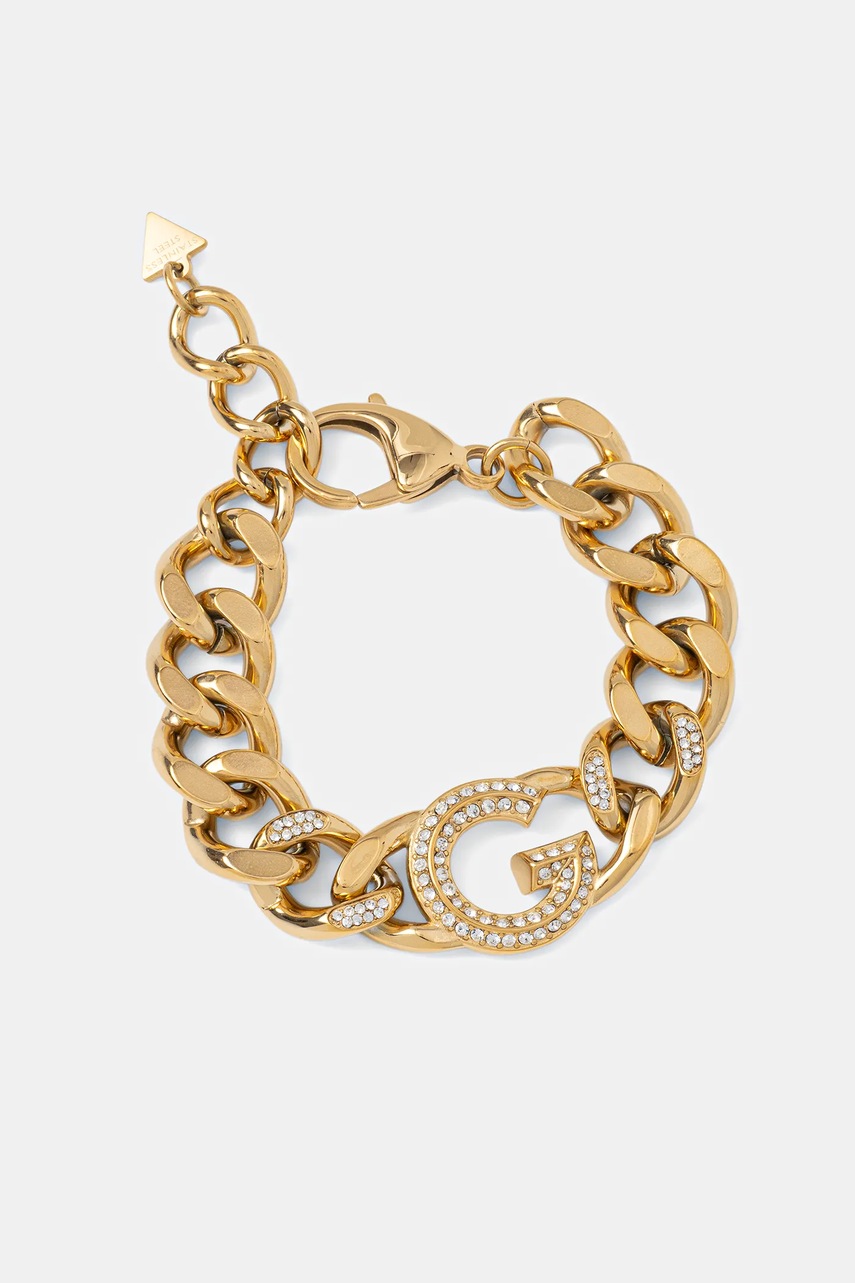 Levně Náramek Guess G CRYSTAL dámský, JUBB05 433JW