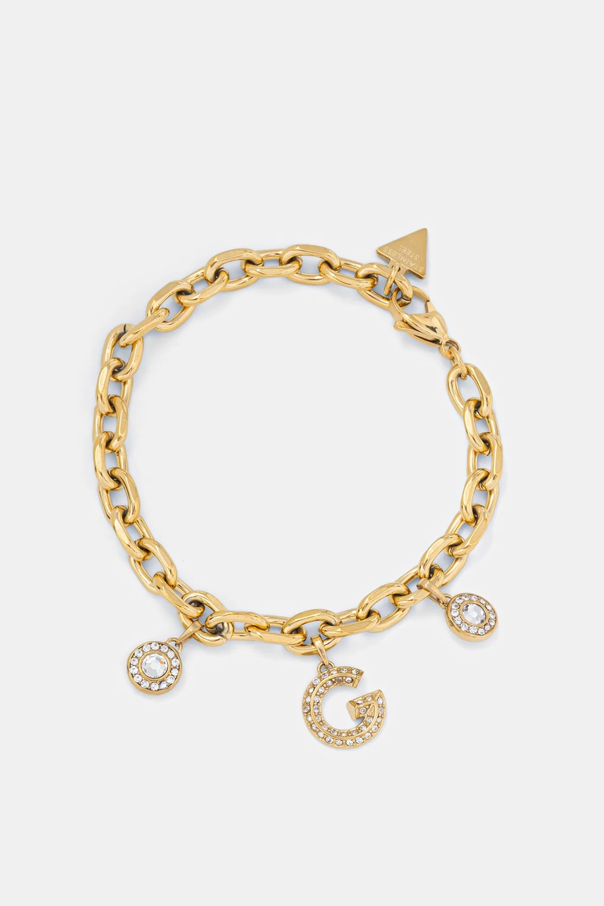 Levně Náramek Guess G CRYSTAL dámský, JUBB05 445JW