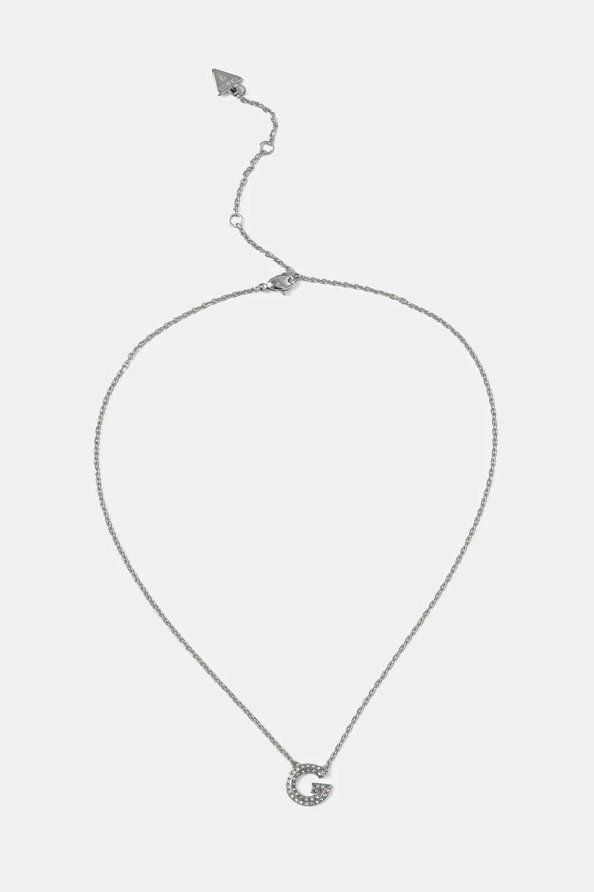 

Колие Guess G CRYSTAL JUBN05 441JW, Сребърен