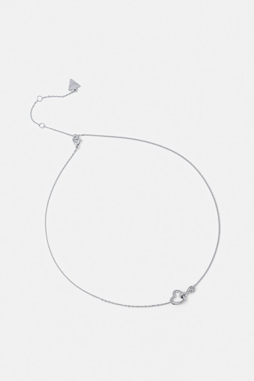 

Колие Guess ICONIQUE JUBN05 530JW, Сребърен