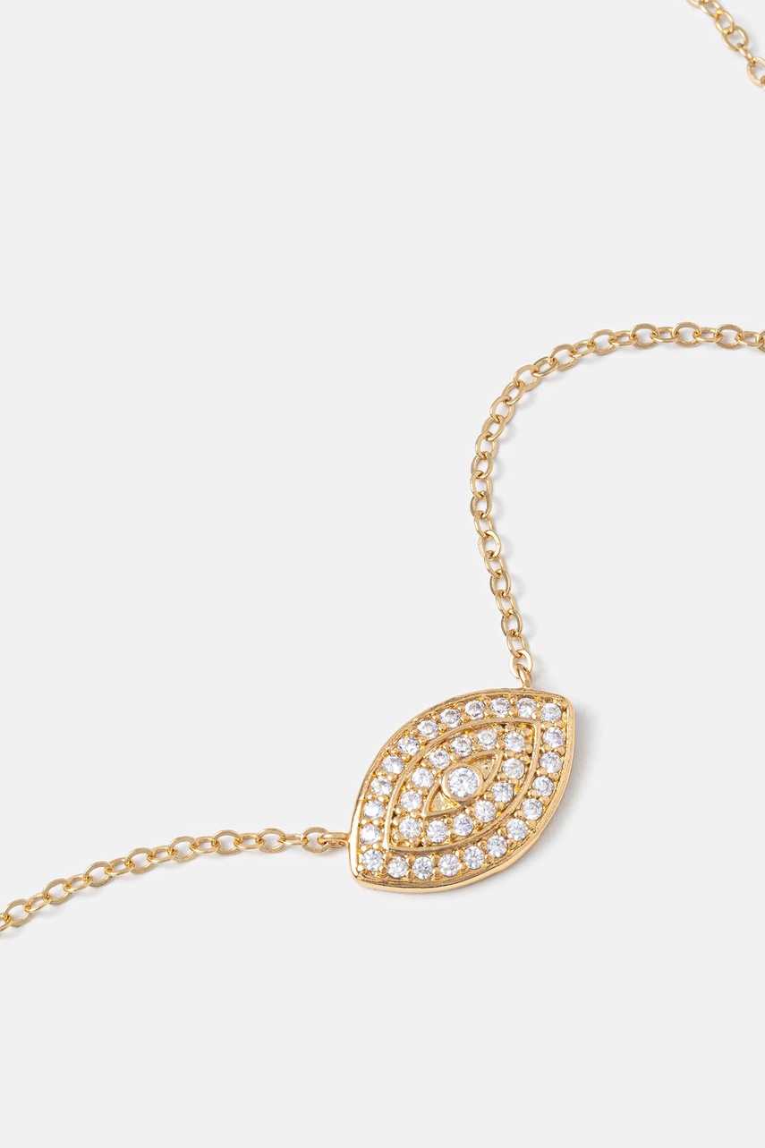 Позолоченное колье Aldo EYENECKLACE.972