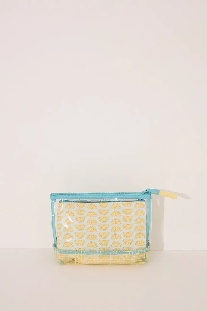 Косметичка womensecret 3 шт цвет бирюзовый 4842920