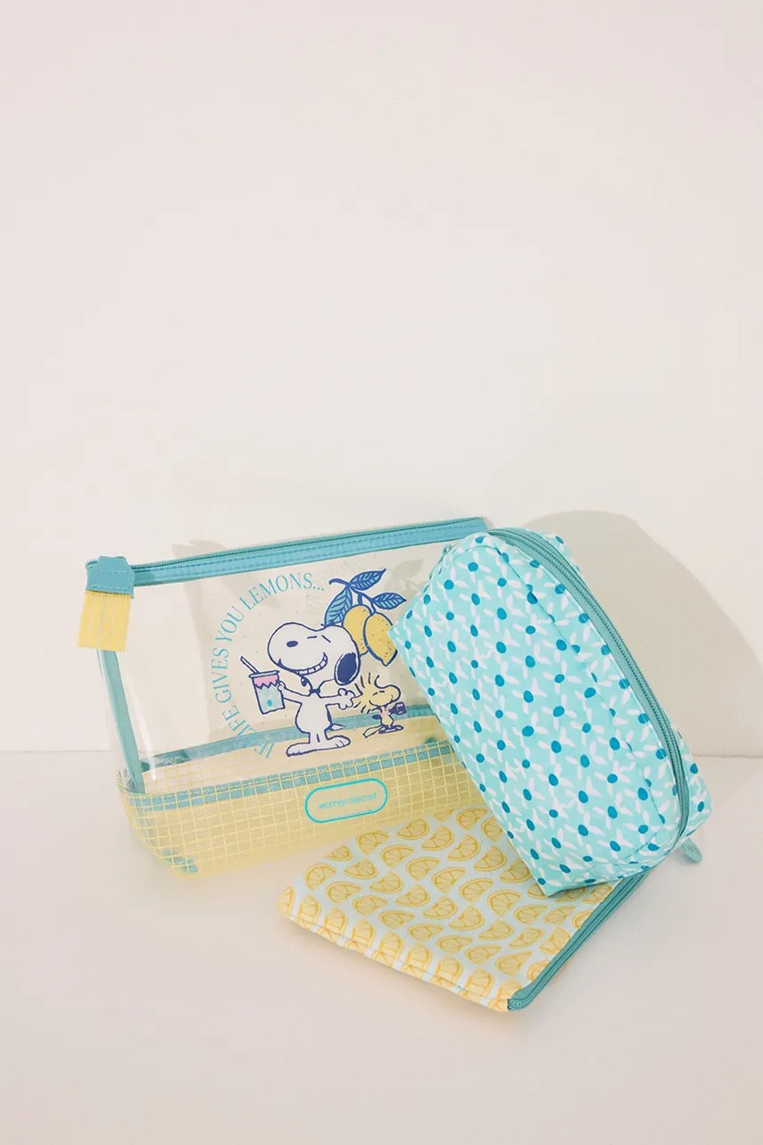 Νεσεσέρ καλλυντικών women'secret 3-pack χρώμα: τιρκουάζ, 4842920 φωτογραφία