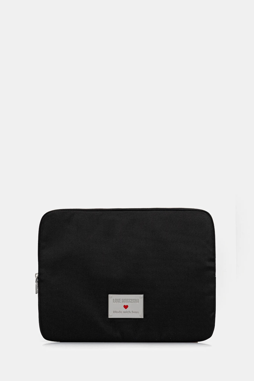 Love Moschino husă laptop culoarea negru, JC5010PP1NLN100A