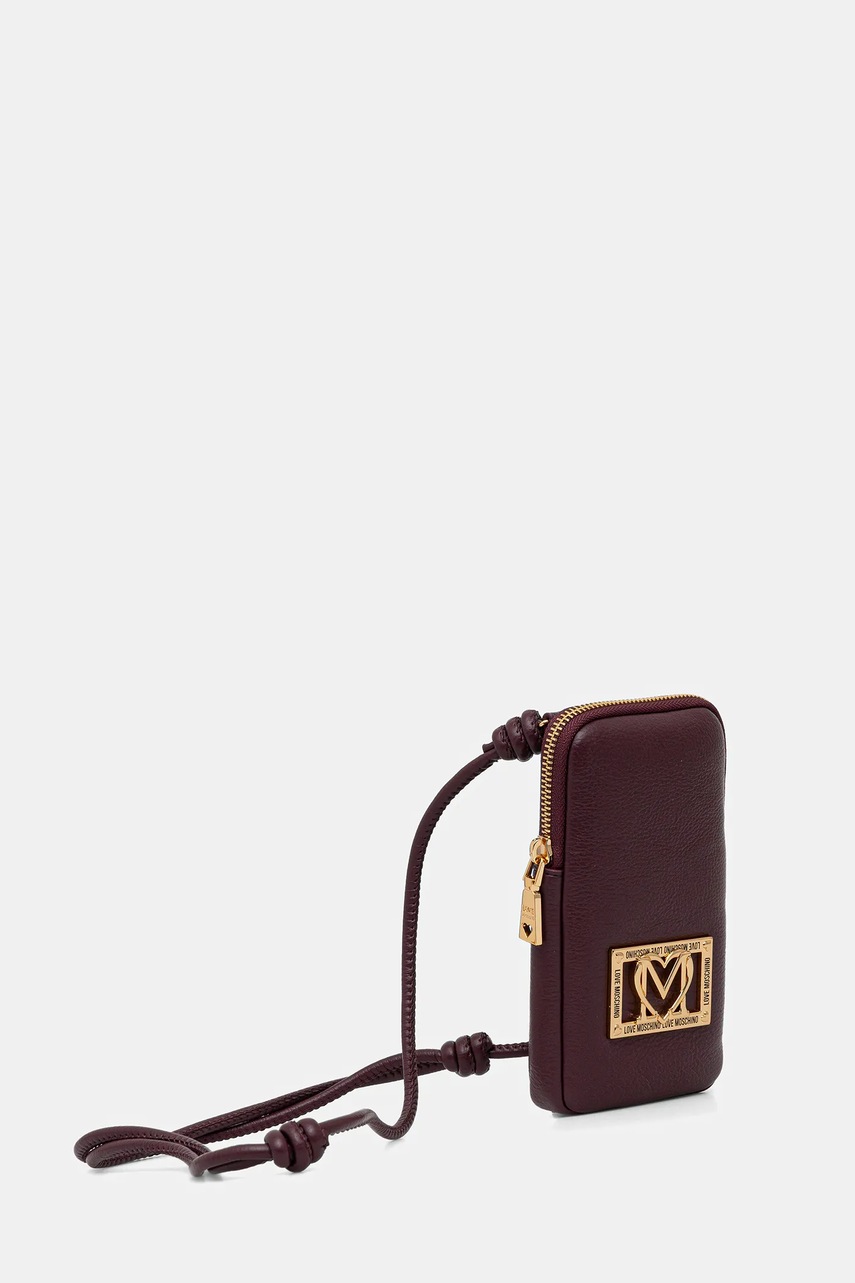 Чехол на телефон Love Moschino цвет бордовый JC5607PP1NLI0552