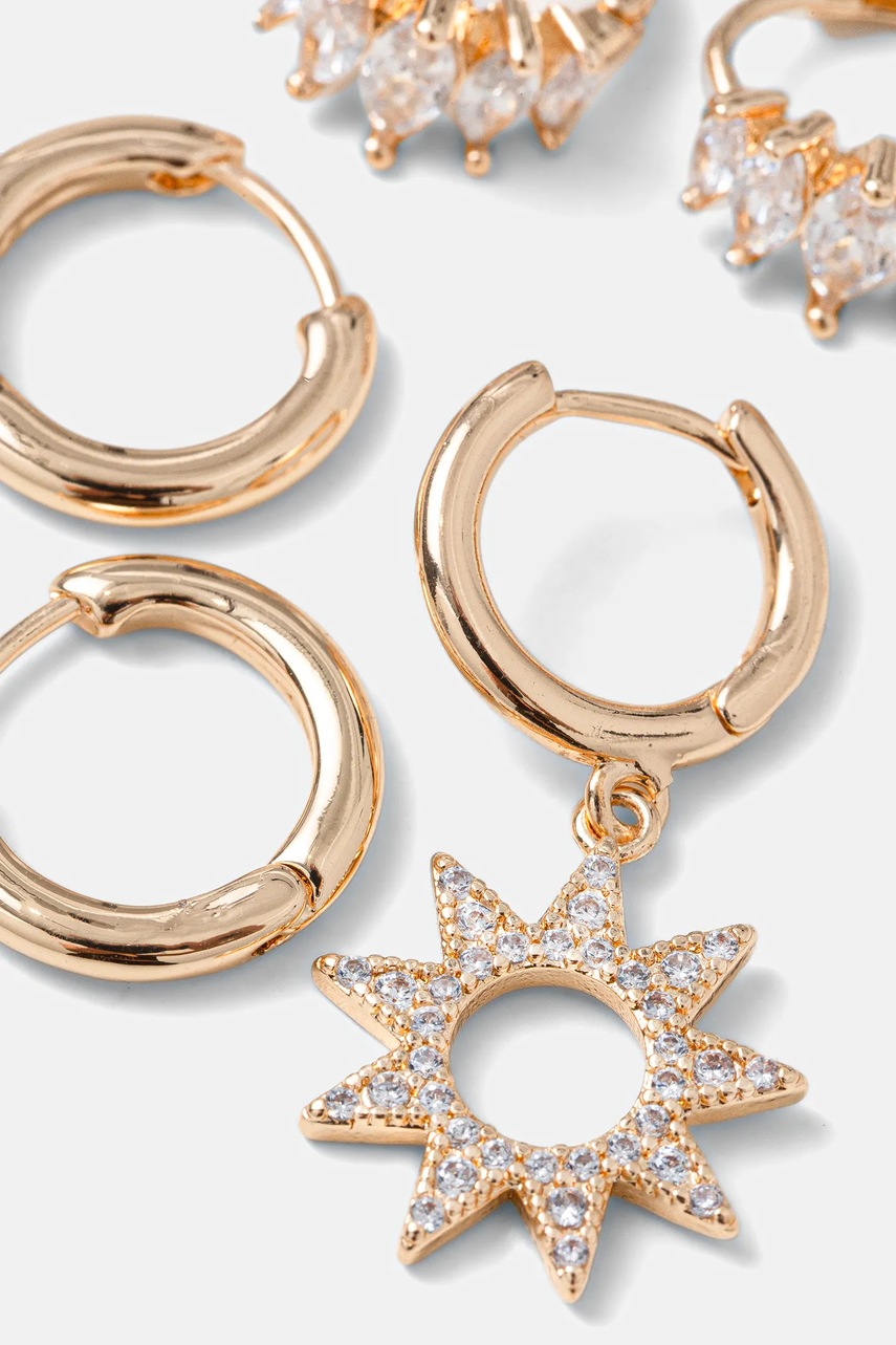 Сережки Aldo 3 шт SUNLIT.972