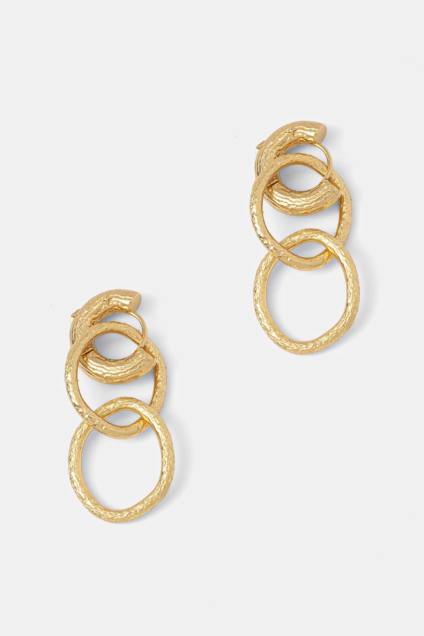 Sessun cercei placați cu aur 24604009