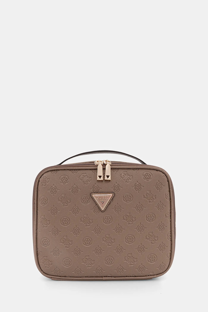 

Козметична чанта Guess в бежово TWDP74 52045, Бежов