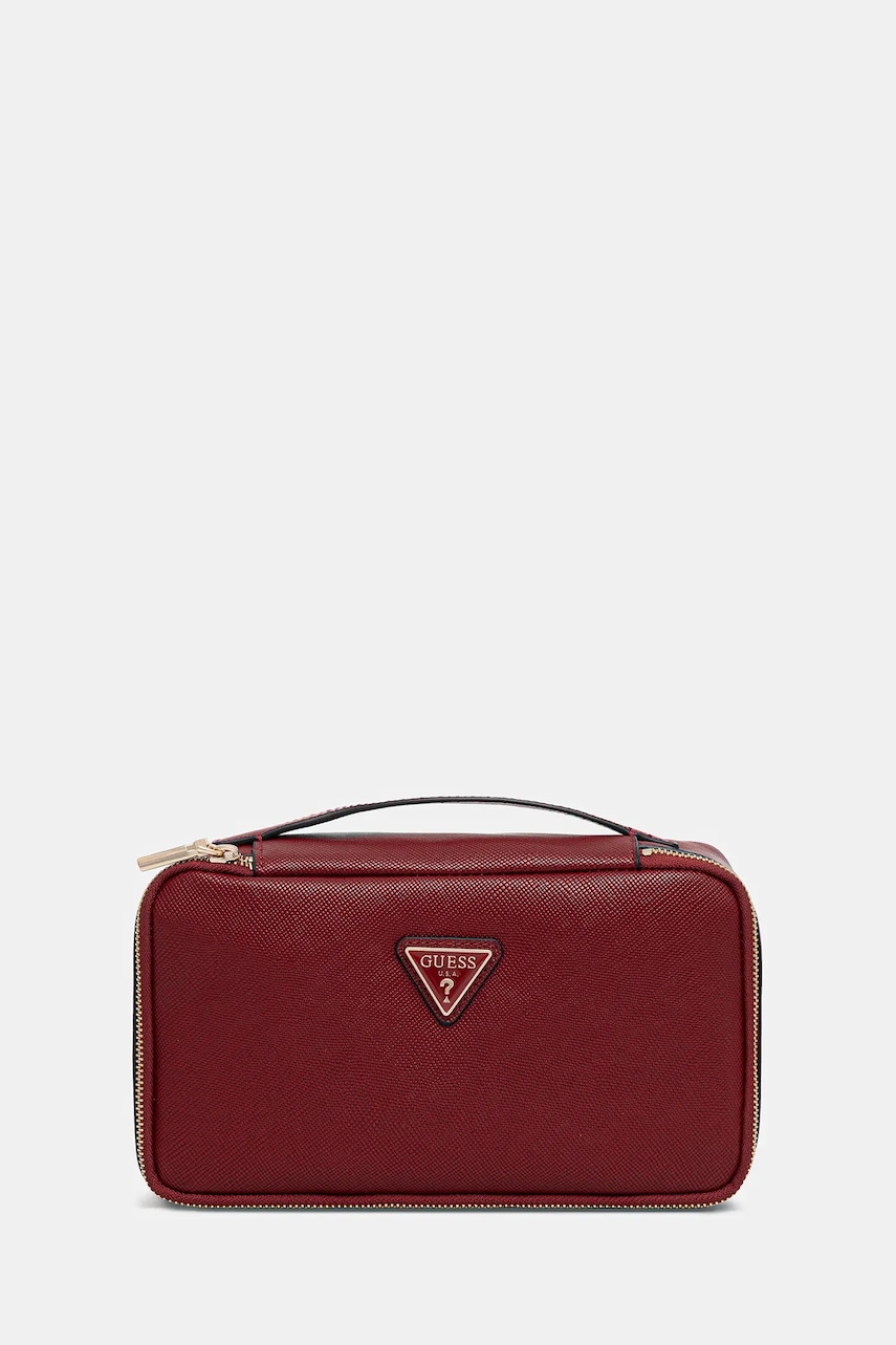 

Козметична чанта Guess NOROM в червено TWSN90 91045, Червен