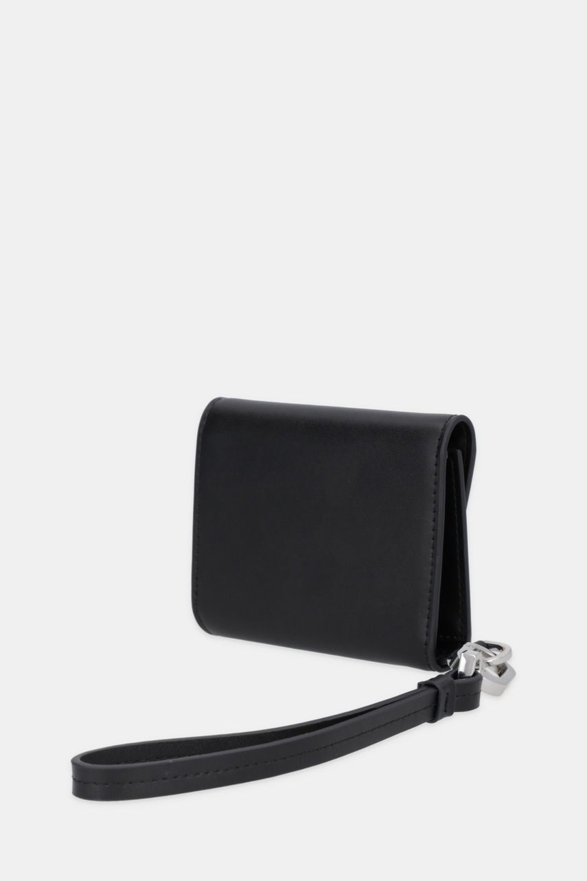 Кожаный кошелек Karl Lagerfeld Jeans цвет чёрный A4W30164