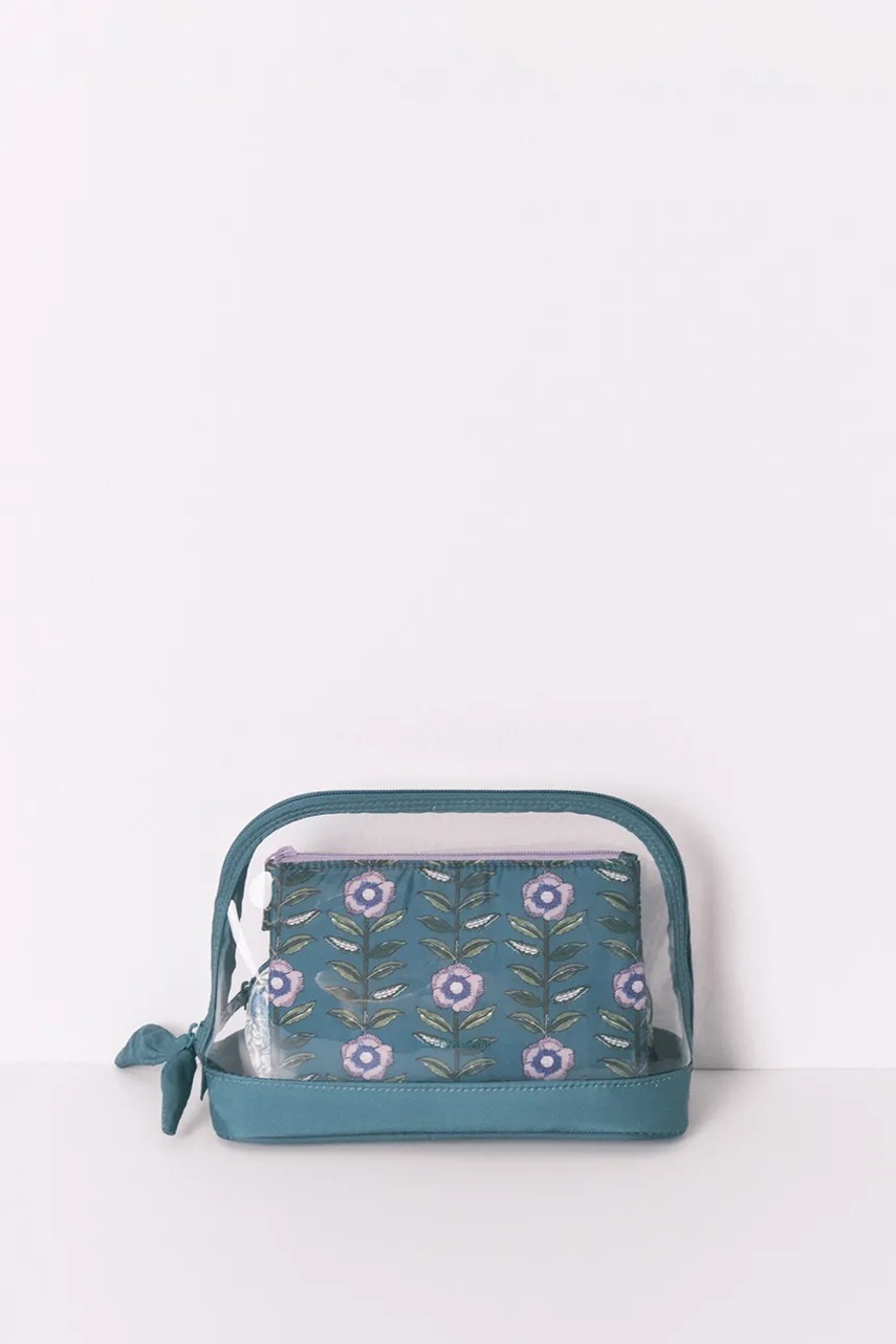 Косметичка womensecret 3 шт цвет зелёный 4842957