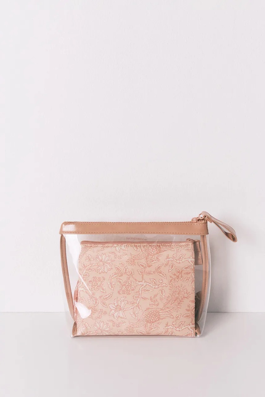 Косметичка womensecret 3 шт цвет оранжевый 4842958