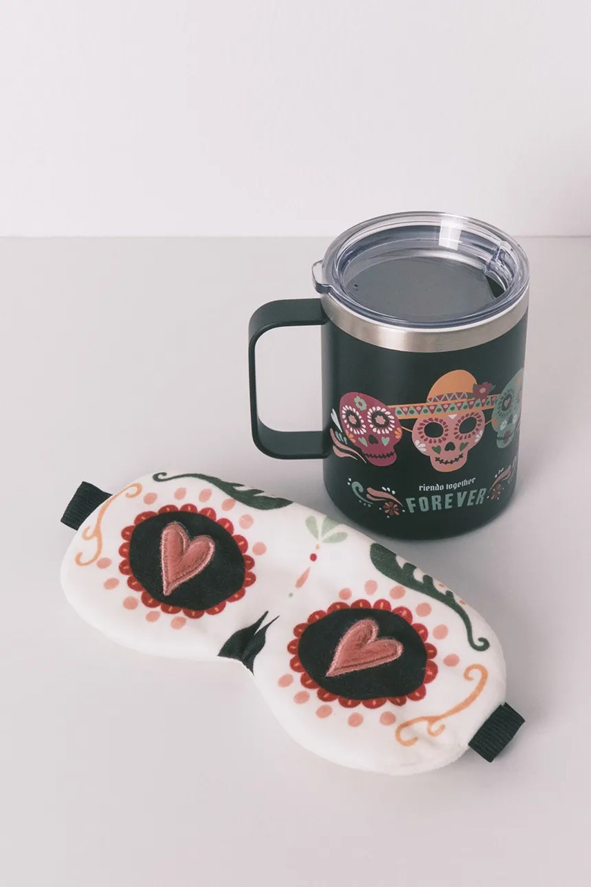 Ισοθερμική κούπα women'secret χρώμα: μαύρο, 1372555 φωτογραφία